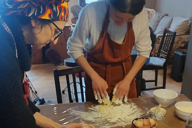 Intimate and authentic Pasta Lesson & Chianti wine. Free parking - Starting with Moka coffee at 10:00