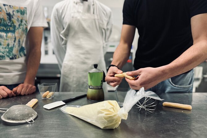Italian Gelato, Tiramisu and Cannolis Cooking Class in Rome - Turning ingredients into gelato