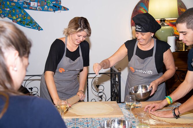 Kids Pasta & Tiramisu Cooking Class with a View in Rome - Making pasta the main event in a Roman home