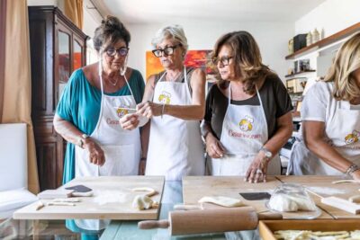 Ravioli Cooking Class with Wine