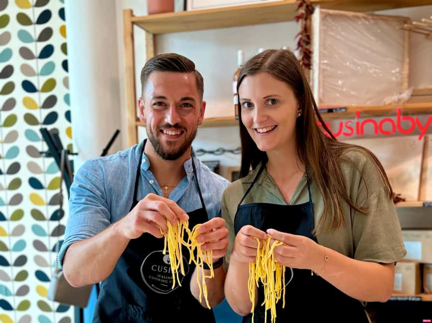 Lazise: Fresh Pasta and Tiramisù Cooking Class at Lake Garda - Choosing short pasta, long pasta, or both