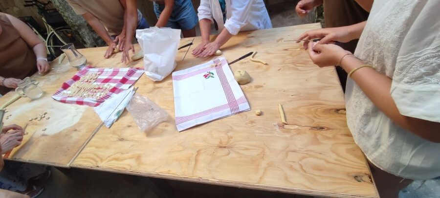 Lecce: Pasta Making Class in 1400s-Era Courtyard with Wine - Key points at a glance