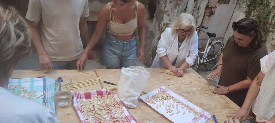 Lecce: Pasta Making Class in 1400s-Era Courtyard with Wine - Eating the pasta you made