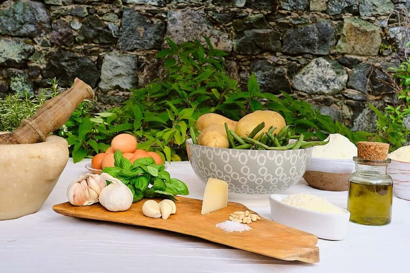 Levanto, Cinque terre: Fresh Pasta and Pesto cooking class - A home lunch with Clara and Ermanno