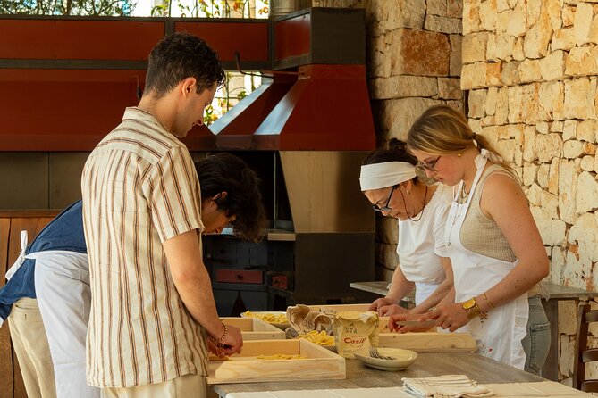 Lunch at Masseria Pasta Making Experience - Who will enjoy this most