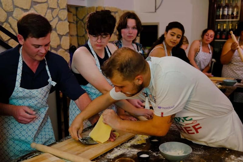 Lunchtime Pasta Pro Workshop - Mixing, rolling, and cutting the pasta dough