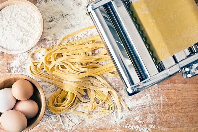 Make fresh pasta and Italian aperitivo In Barcelona - Bruschetta, aperitivo, and a meal that keeps coming