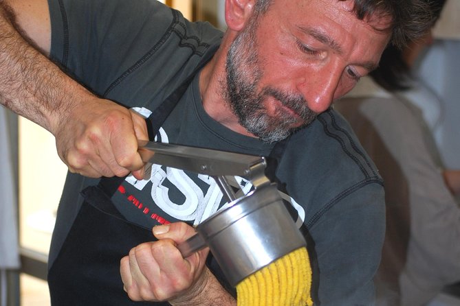 Make Homemade Pasta in Bologna with Professional Pasta Maker, Pio - A Bologna pasta lesson inside Pio’s home