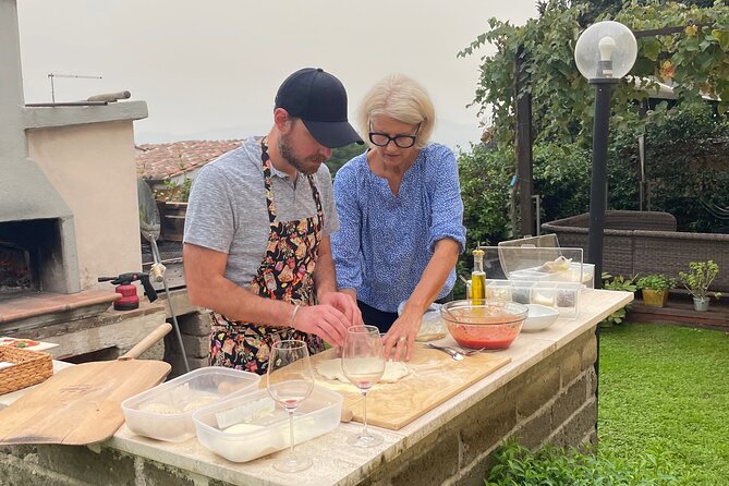 Mamma's Pizza Class in Roman Countryside - Choosing toppings from the garden and Italian pantry