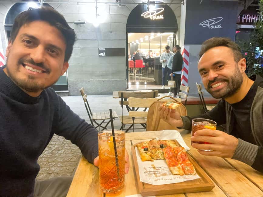 Milan: Food Tour with Pasta, Pizza, Cannoli, and Tiramisu! - Pasta and pizza give you the savory start