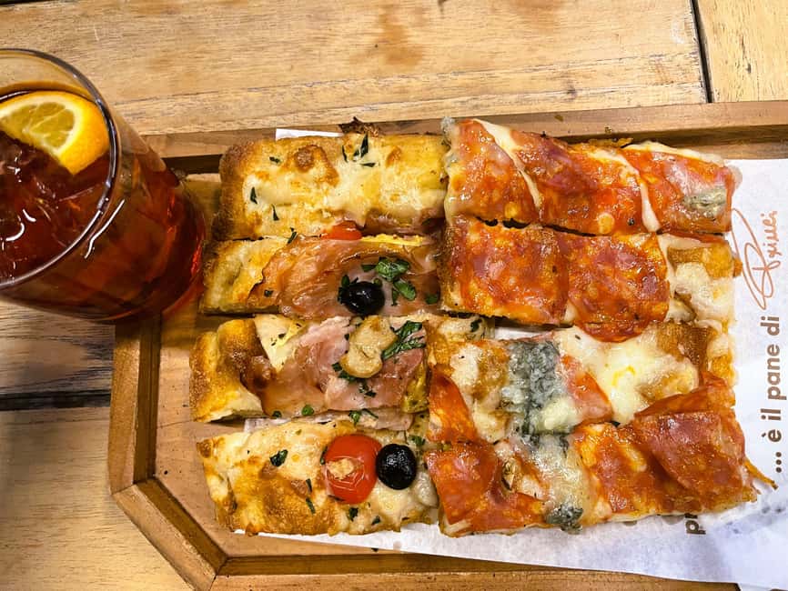 Milan: Food Tour with Pasta, Pizza, Cannoli, and Tiramisu! - Prosciutto, cheese, and aperitivo complete the table