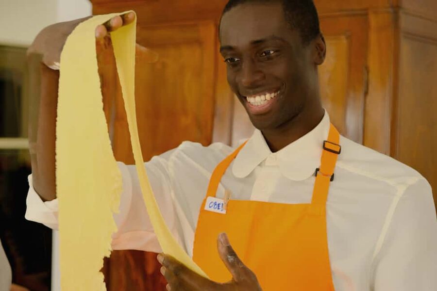 Milan: Fresh Pasta & Tiramisù Class in a Glamorous Home - Making Pasta in a Milanese Family Home