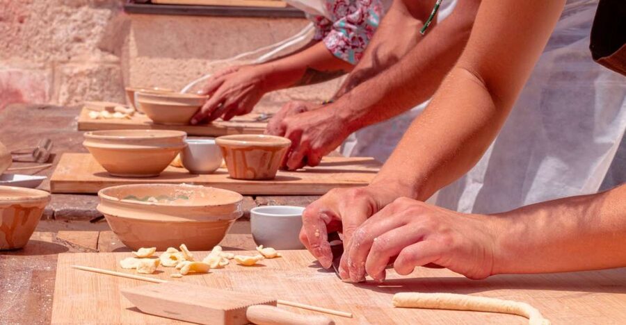 Monopoli: Parco Rurale Guided Tour with Pasta-Making Lab - The Spina Piccola tower and the citrus grove