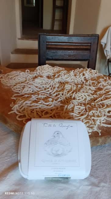 Montone: Pasta Making and Dinner at Cardaneto Castle - Dinner in the old tower