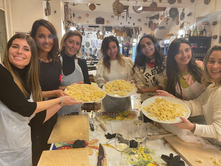 Naples: Pasta Cooking Class with Tiramisù and a Drink - Rolling dough and shaping three pastas