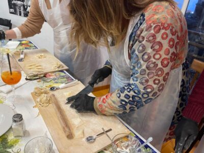Pasta Cooking Class with Tiramisù and a Drink