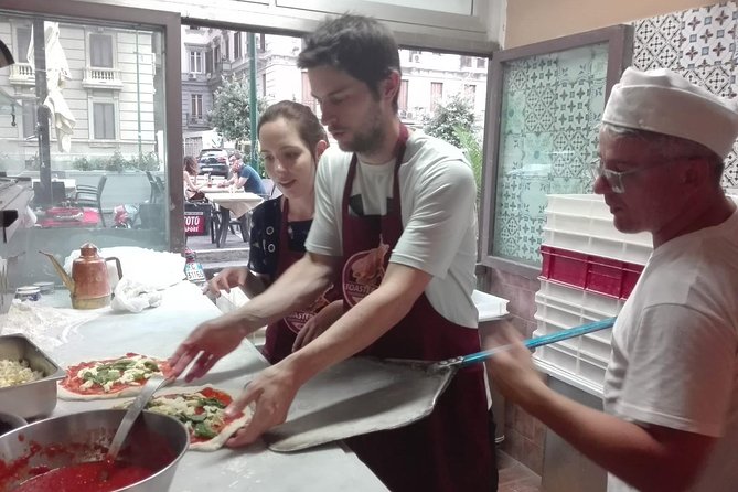 Naples Pizza-Making: From Dough to Dessert & Wine at Pizzeria - Key things to know before booking