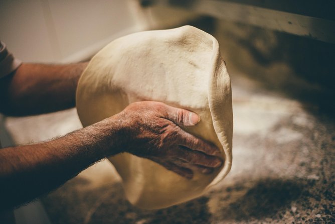 Naples Pizza-Making: From Dough to Dessert & Wine at Pizzeria - Tomato, mozzarella, and the classic Margherita