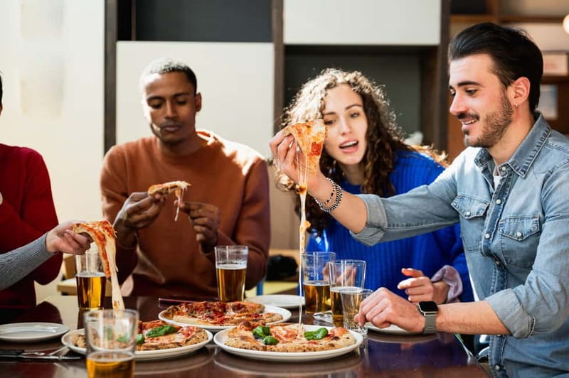 Naples: Premium Pizza Class From Dough to Dessert & Wine - How much food and value you get for $70