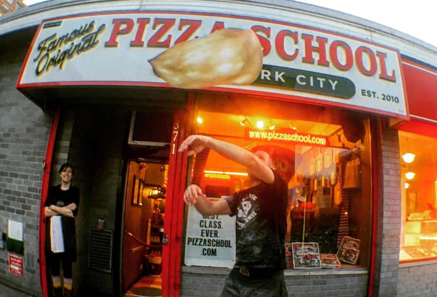 New York City: Hands-On Pizza Workshop - Starting with dough made from scratch
