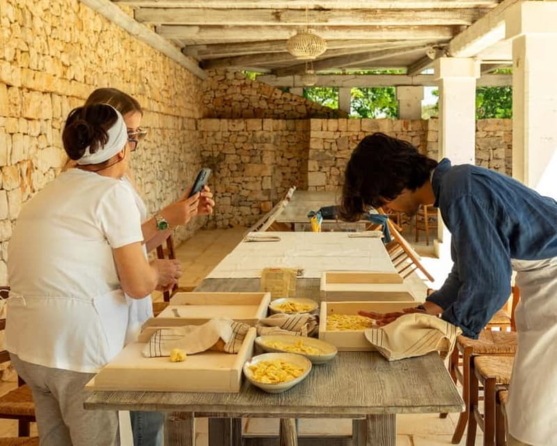 Ostuni: Orecchiette in a masseria - pasta making and tasting - Who should book this experience