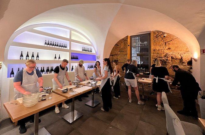 Palermo: Pasta and Tiramisu Small Group Cooking Class with Wine - Dietary restrictions need careful attention