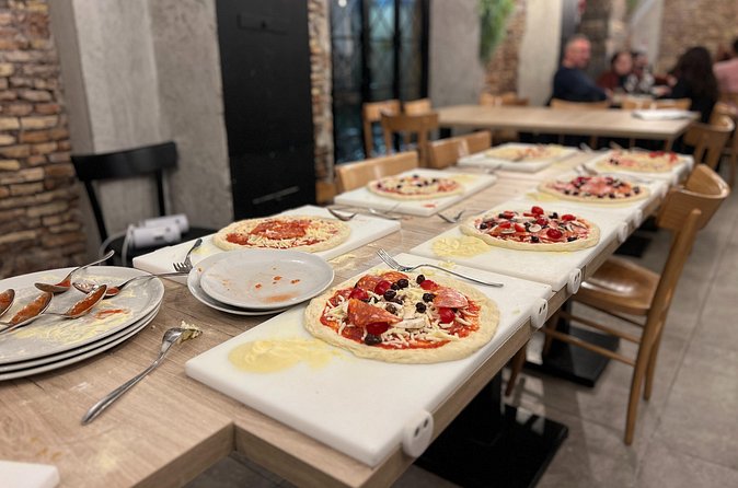 Palermo: Small Group Pizza Making Class with Wine and Soft Drinks - Wine, soft drinks, and the real value of $82.21