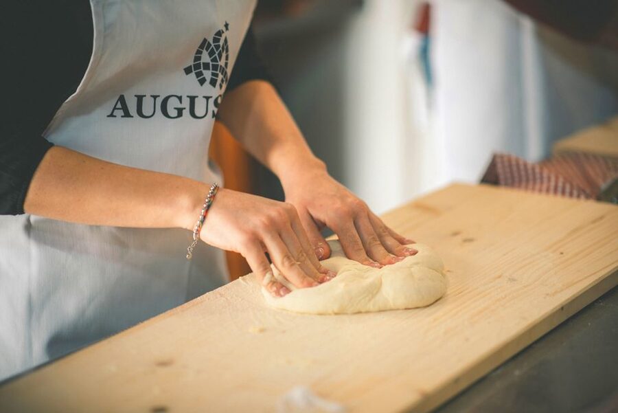 Partinico: Pizza-Making Class on an Organic Farm with Wine - Walking through vines, citrus, and wheat