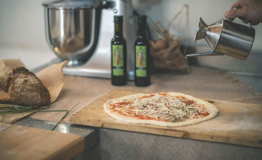 Partinico: Pizza-Making Class on an Organic Farm with Wine - Inside the cellar and its old farm tools