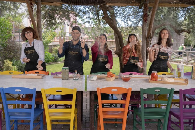 Pasta and Pizza Master Class with Pick Up in Sorrento - Lunch around 1:30 p.m. is part of the value