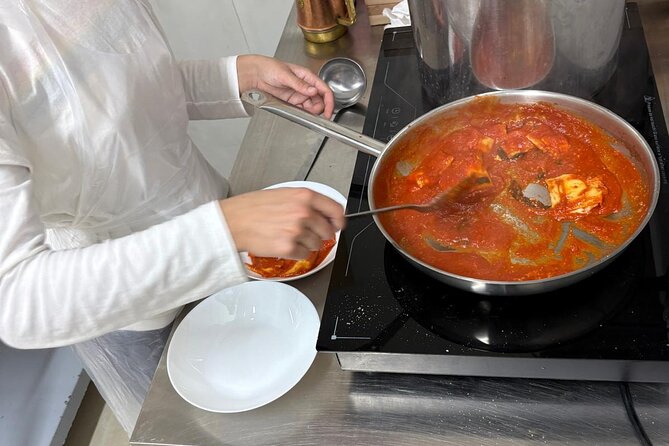 Pasta and Tiramisu Cooking Class with Local Chef in Naples - Sitting down to eat what you made