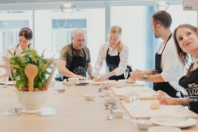 Pasta and Tiramisù Cooking Workshop in the Heart of Rome - A meal with wine, prosecco, and conversation