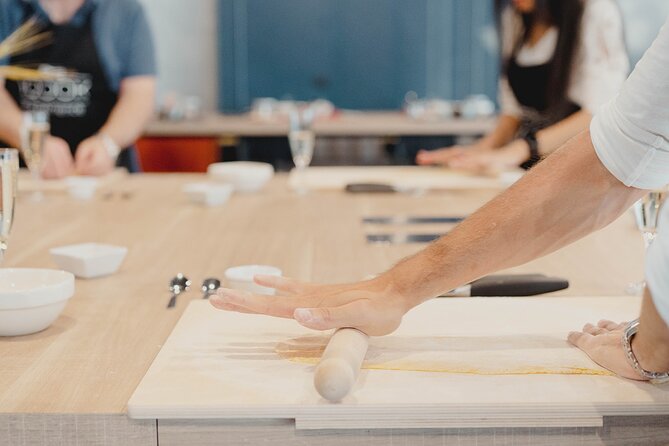 Pasta and Tiramisù Cooking Workshop in the Heart of Rome - What you make first: dough and fettuccine