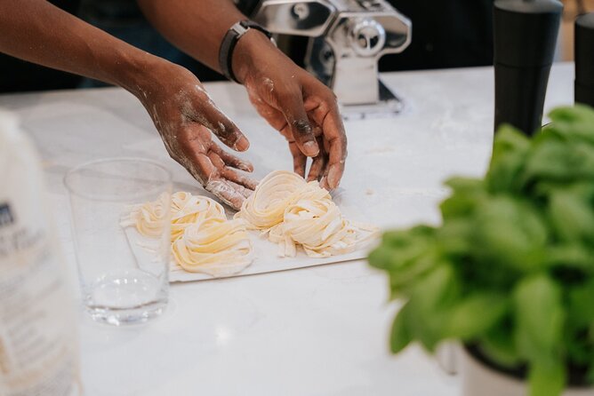 Pasta and Tiramisu Semi-Private Cooking Class with a MasterChef - Alfredo sauce with only butter and Parmigiano Reggiano