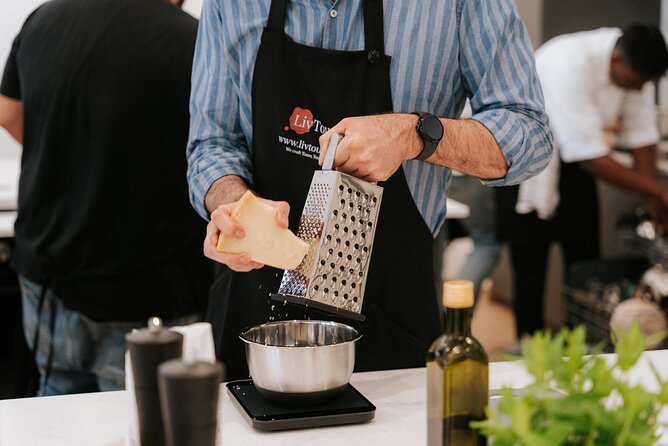 Pasta and Tiramisu Semi-Private Cooking Class with a MasterChef - What the $166.99 price includes