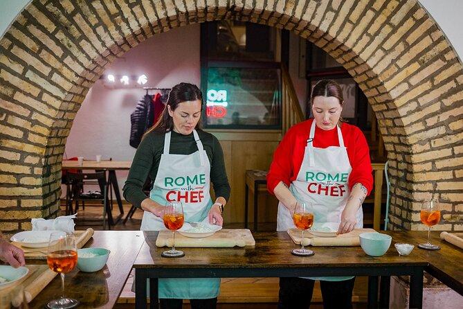 Pasta Cooking Class Near the Colosseum with 3 Spritz Cocktails - Is $95.53 a fair price?