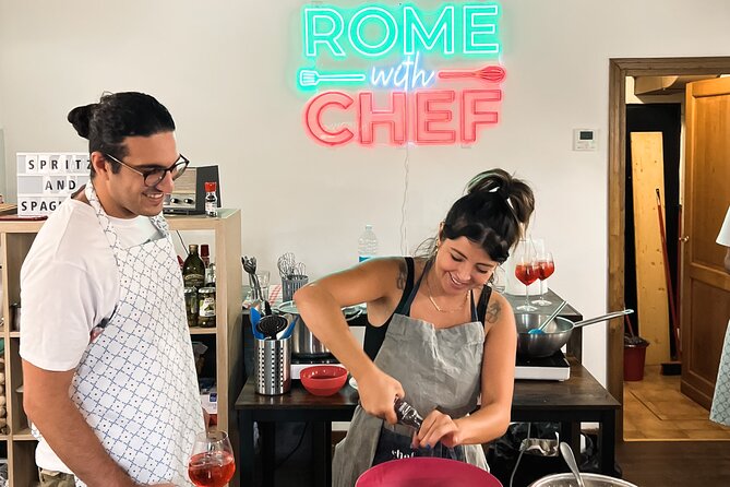 Pasta Cooking Class Near the Colosseum with 3 Spritz Cocktails - Who should book this class?