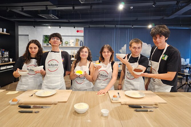 Pasta Fettuccine, Ravioli and Tiramisu MasterClass - What the chefs add to the experience