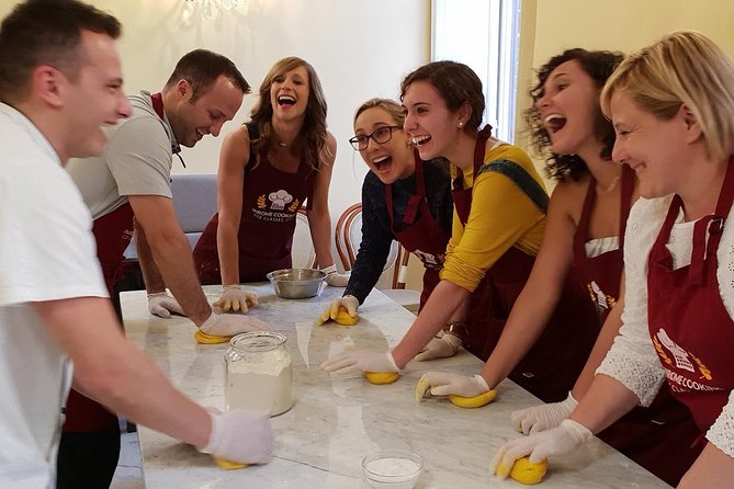 Pasta Making and Tiramisù Class in Rome (SHARED) - Antipasti and Prosecco before the cooking begins