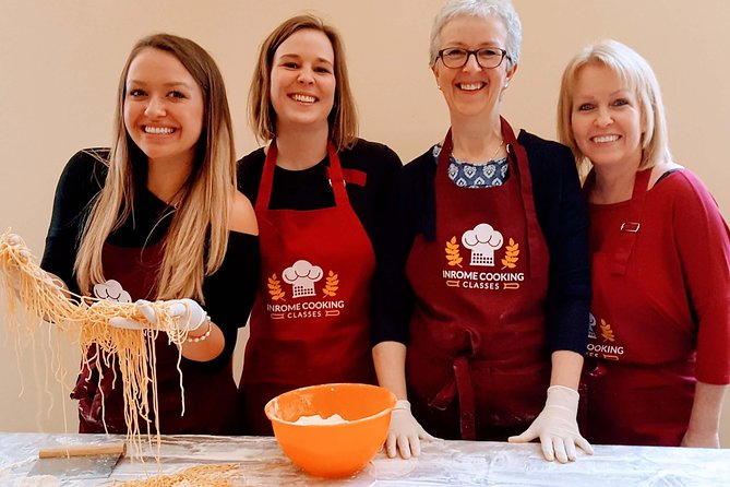 Pasta Making and Tiramisù Class in Rome (SHARED) - Rolling two kinds of fresh pasta