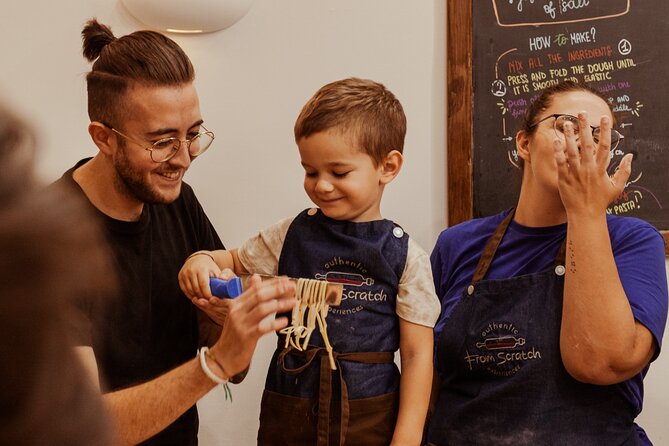 Pasta Making & Wine Tasting with Dinner in Frascati from Rome - Making pasta from scratch with a chef