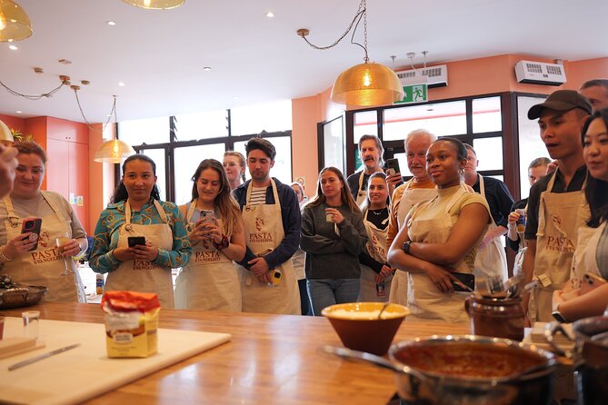 Pasta Making with Unlimited Prosecco in London's West End - Antipasti and Prosecco before the flour hits the table