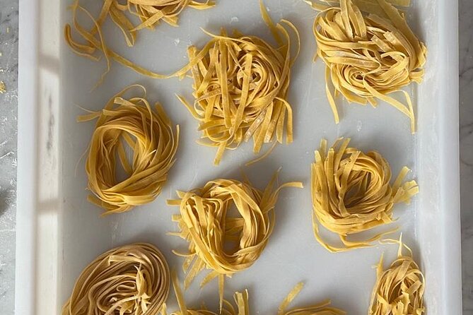 Pastamania - Florence Pasta Making Class - Tortelli with ricotta, Parmigiano, and truffle oil