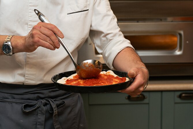 Pizza and Gelato Making Experience with Fine Italian Wine in Rome - Starting with Roman supplì and melted mozzarella