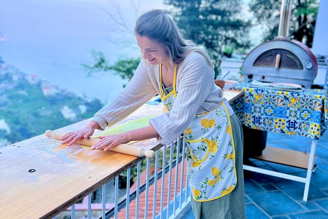 Pizza Class experience on Amalfi coast - San Marzano tomatoes, buffalo mozzarella, and olive oil