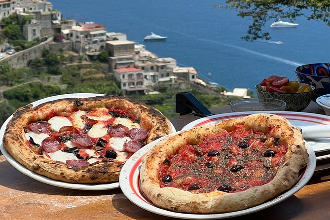 Pizza Class experience on Amalfi coast - A villa view above Amalfi