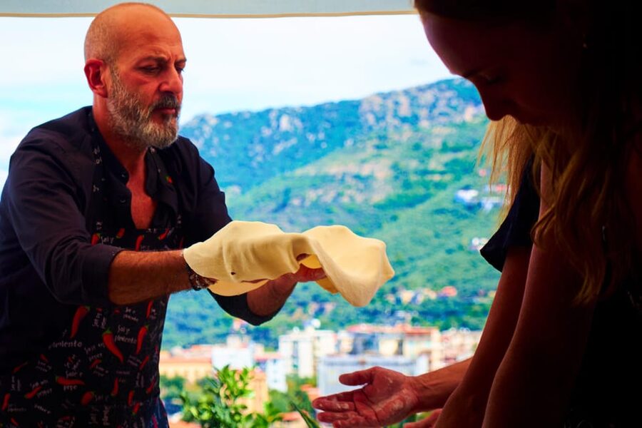 Pizza pasta e sorrento traditional cuisine 100% hands on - Key points at a glance