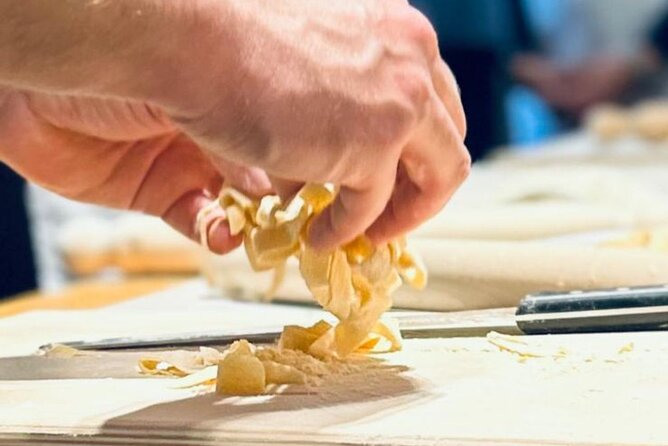 Private Pasta & Tiramisu Cooking Class with Unlimited Wine - Prosciutto, cheese, and a glass of prosecco