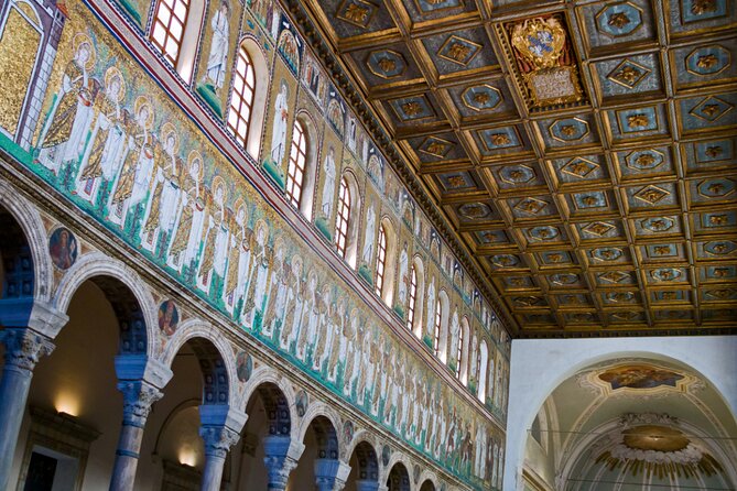 Ravenna UNESCO Monuments with Pasta, Piadina and Gelato Tasting - The blue glow of Galla Placidia