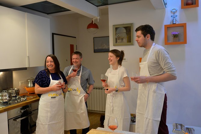 Rialto Market Tour with Hands on Cooking Class, Wine & Tiramisu - Rolling pasta, building sauces, and making tiramisu